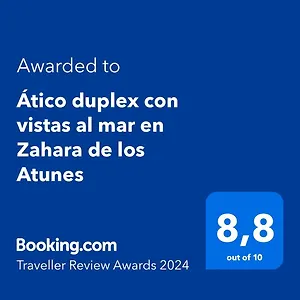 ático Duplex Con Vistas Al Mar En Zahara De Atunes Apartamento Zahara de los Atunes